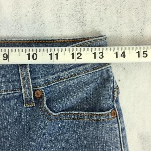 Levis 512 Perfectly Slimming Bootcut Jeans Women's 6 Short - Hemmed - Picture 9 of 13